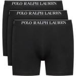 Boxers de créateur Ralph Lauren Underwear noirs à logo en coton lavable en machine en lot de 3 Taille XL 
