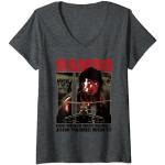 T-shirts gris Rambo Taille S look fashion pour femme 