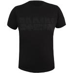 T-shirts à imprimés noirs Rammstein Taille L look fashion pour homme 