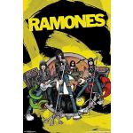 Ramones Poster Comic