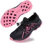 Chaussures de randonnée saison été roses respirantes Pointure 40 look fashion pour femme 