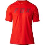 Maillots de cyclisme Fox Racing rouges en polyester Taille S look fashion pour homme en promo 