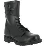 Chaussures de travail  noires en cuir Pointure 43 look militaire 