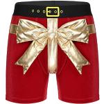 Boxers rouges en velours Taille XL look sexy pour homme 
