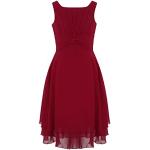 Robes de cérémonie rouge bordeaux en mousseline Taille 16 ans look fashion pour fille de la boutique en ligne Amazon.fr 
