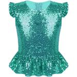 T-shirts turquoise à paillettes look fashion pour fille de la boutique en ligne Amazon.fr 