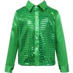 Chemises disco vertes à sequins look fashion pour garçon de la boutique en ligne Amazon.fr 