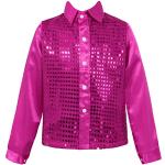 Chemises disco rose foncé à sequins look fashion pour garçon de la boutique en ligne Amazon.fr 