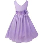 Robes de cérémonie violet clair en mousseline Taille 6 ans look fashion pour fille de la boutique en ligne Amazon.fr 