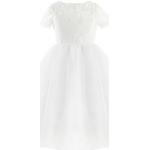 Robes de demoiselle d'honneur blanc d'ivoire en mousseline Taille 8 ans look fashion pour fille de la boutique en ligne Amazon.fr 
