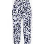 Pantalons Brax Raphaela by Brax bleues foncé en lycra à imprimés pour femme en promo 