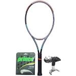 Raquette de tennis Prince Tour 100 290g + cordage + prestation de service gris 2 unisex
