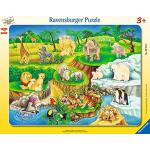 Puzzles Ravensburger à motif animaux de zoo 