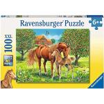 Puzzles Ravensburger à motif animaux de chevaux 