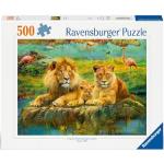 Puzzles de paysage Ravensburger à motif Afrique 500 pièces plus de 12 ans 