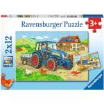 Puzzles Ravensburger à motif tracteurs 12 pièces de la ferme en promo 