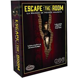 Thinkfun – Escape the Room - La maison de poupée maudite - Jeu d'escape - Plateau de jeu en 3D - Coopératif - de 1 à 4 joueurs dès 13 ans - Ravensburger - 76372 - Version française
