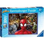 Puzzles Ravensburger à motif ville Marvel 100 pièces 