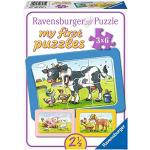 Puzzles Ravensburger à motif animaux de la ferme 