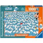 Ravensburger - Puzzle 1000 pièces -Les Schtroumpfs (Challenge Puzzle) - Adultes et enfants dès 14 ans - Puzzle de qualité supérieure - 17291