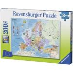 Puzzles Ravensburger à motif Europe 200 pièces 