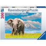 Puzzles en bois Ravensburger en bois à motif éléphants 300 pièces de 9 à 12 ans 