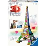 Puzzles 3D Ravensburger en plastique Tour Eiffel de 9 à 12 ans en promo 