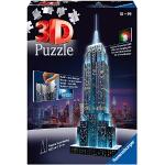 Puzzles 3D Ravensburger en plastique à motif Empire State Building de 9 à 12 ans en promo 