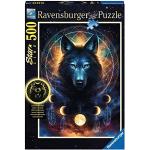 Puzzles Ravensburger à motif loups 500 pièces en promo 