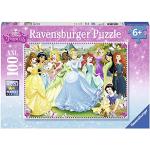 Puzzles princesse Ravensburger Cendrillon Raiponce 100 pièces de 5 à 7 ans en promo 