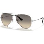 Ray-Ban Lunettes de Soleil AVIATOR LARGE METAL RB 3025 Silver/Light Grey Shaded 58/14/135 unisexe