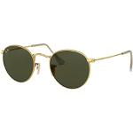 Ray-Ban Lunettes de Soleil ROUND METAL RB 3447 Gold/G- Classic Green 50/21/145 unisexe