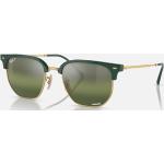 Lunettes rondes Ray Ban vertes Taille L look fashion pour homme 
