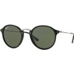 Lunettes rondes Ray Ban Round noires look fashion pour homme 