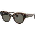 Lunettes rondes Ray Ban marron Taille XS look fashion pour femme 
