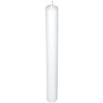 Bougies Rayher blanches de 40 cm 