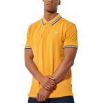 Polos Kaporal jaunes à manches courtes look fashion pour homme 
