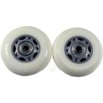 Razor RipStik and Crazy Cart (v5 Only) 76 x 24 mm Wheels with ABEC-5 Bearings - Silver