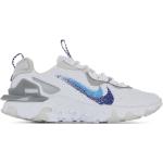 Baskets basses Nike React Vision blanches look casual pour homme en promo 