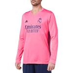 T-shirts adidas roses à manches longues Real Madrid à manches longues Taille M 