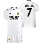 Maillots Real Madrid blancs enfant Real Madrid look fashion en promo 