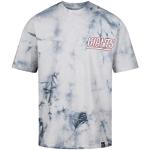 Recovered New York Giants NFL Tie-Dye Relaxed Oversized T-Shirt Navy White