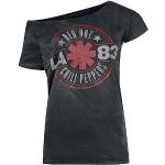 Red Hot Chili Peppers Distressed Logo Femme T-Shir