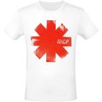 Red Hot Chili Peppers Red Logo Homme T-Shirt Manch