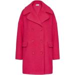 Manteaux en laine REDValentino rose fushia en laine Taille XS look fashion pour femme 