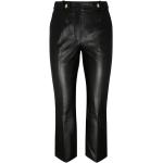 RED Valentino - Trousers > Leather Trousers - Black -
