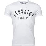 T-shirts Redskins blancs à manches courtes à manches courtes Taille XS look fashion pour homme 
