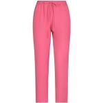 Pantalons taille haute REDValentino roses en viscose Taille M pour femme 