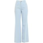Pantalons taille basse REDValentino bleu ciel en toile Taille XS pour femme 