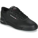 Chaussures casual Reebok Classic noires avec un talon jusqu'à 3cm look casual en solde 